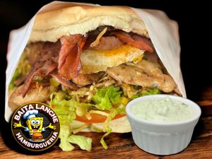 Baita X-frango C/Bacon