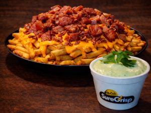 Baita Batata com Cheddar e Bacon