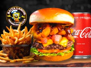 Baita Burguer Onios Premium + acompanhamento GRÁTIS