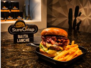 Baita Burguer Cupim Supremo + Fritas Surecrisp McCain