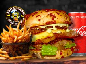 Baita Burguer Do CHEF + Acompanhamento + Refri 350mlGRÁTIS