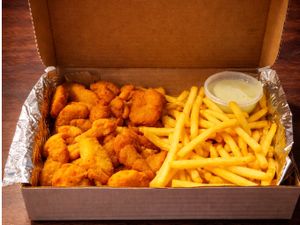 Baita Caixote Isca de Peixe + Fritas (NOVIDADE 800g)