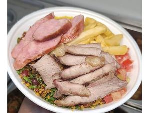Marmita grande: Churrasco misto