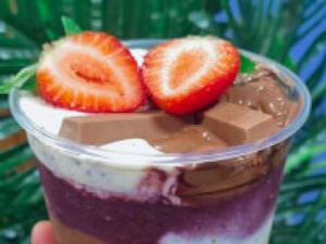 Açaí duplo ninho e nutella