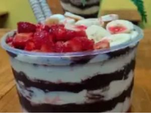 Triplo ninho com frutas 1 litro