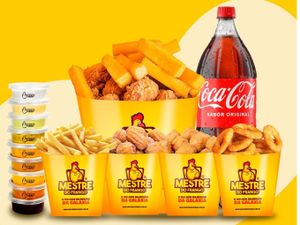 Combo Completasso - Sassami (1.000kg) + Batata ou  Polenta + Refrigerante 2l