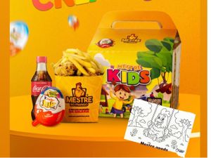 Combo Mestre Kids - Filezinho de Sassami + Batata Frita + Coca Cola 200ml