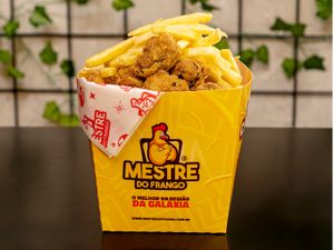 Pote Misto Coraçãozinho - Filezinho 500g + Coração 500g + Batata ou Polenta 150g