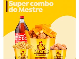 Super Combo do Mestre - 1,5kg Filezinho + Batata ou Polenta + 15 Churros + Refri