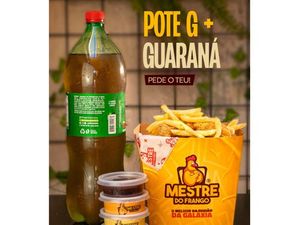 Pote Gzão 1,5kg + 4 molhos + Guaraná Pureza 2l