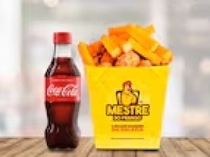 Combo Só pra Mim - Filezinho de Sassami c/ Batata ou Polenta, Molho e Coca 200ml