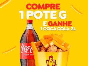 Segunda do Pote G + Coca Cola 2l