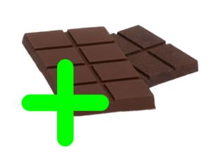 CHOCOLATE AO LEITE OU BRANCO