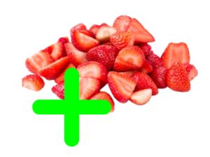 + MORANGO METADE DA PIZZA (Pizza Doce)