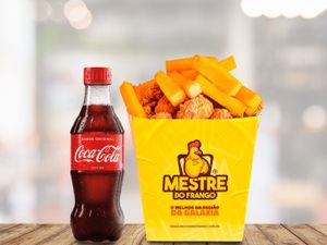 Combo Só pra Mim - Filezinho de Sassami c/ Batata ou Polenta, Molho e Coca 200ml