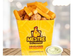 Pote M - Filé de Sassami  1kg + Batata ou Polenta 150g + Molhos