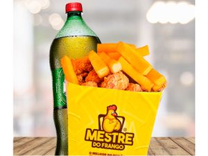 Coxinha no pote G + Guaraná Fruki 2l