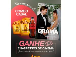 Combo Casal - Filezinho c/ Batata ou Polenta (600g)+ Anéis de Cebola+ Coca 600ml