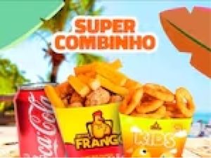 Combo Solteiro - Frango Frito + Batata ou Polenta + Porção + Coca lata 350ml