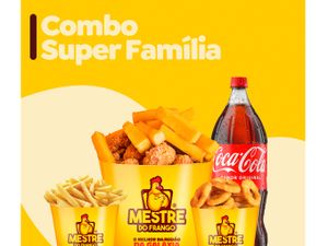 Combo Super Família Frango frito + batata ou polenta+ 2 porções grandes +Coca 2l