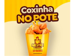 Coxinha Pote M - Coxinha da Asa 1kg+ Batata ou Polenta 100g (30mn p/ Fritar)