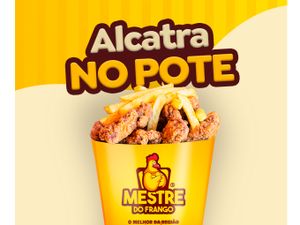 Pote P - 500g de Alcatra Frita + 100g de Batata ou Polenta Frita + 2 Molhos