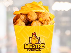 Pote P - Filé de Sassami (Peito de Frango) 500g + Batata ou Polenta 100g + Molho