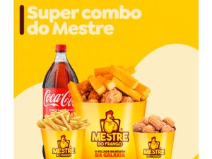 Super Combo do Mestre - 1,5kg Filezinho + Batata ou Polenta + 15 Churros + Refri