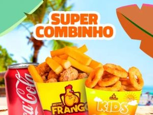 Super Combinho - Frango Frito 250g + Batata ou Polenta 50g + Coca Cola + Brinde