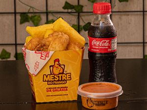 Combo Só pra Mim - Filezinho de Sassami c/ Batata ou Polenta, Molho e Coca 200ml