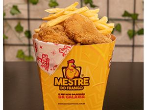 Misto G - Escolha 3 Proteínas (500g cada) + Batata ou Polenta Frita 200g + Molho