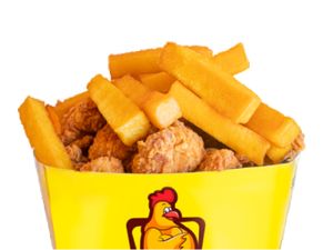 Pote Pp - Filé de Sassami (Peito de Frango) 250g + Batata ou Polenta 50g + Molho