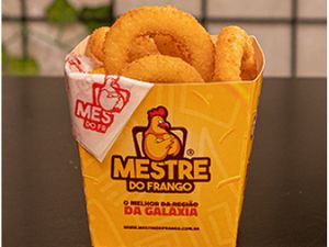 Porção de anéis de cebola Kids