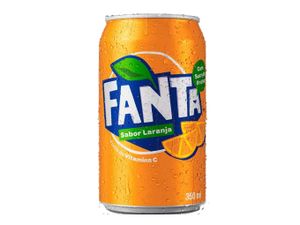 Fanta Laranja Lata 350ml