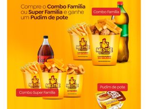 Combo Família + Pudim