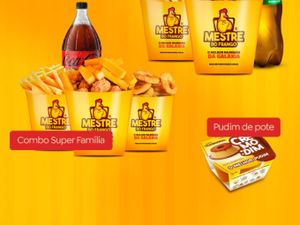Combo Super Família + Pudim