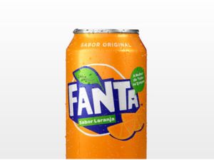 Fanta laranja lata 350 ml