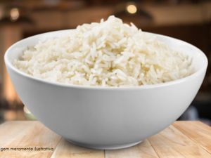 Porção de arroz