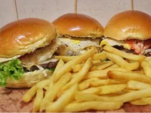 3 X Bacon Egg + Refrigerante