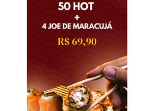 A50  HOT  +   4 JOE DE  MARACUJÁ