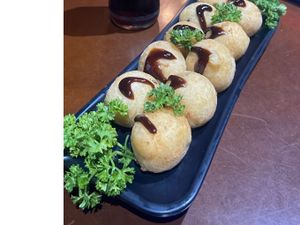 Bolinha de Aipim com Camarão (10 Peças)