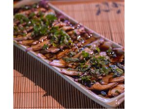 Carpaccio de Polvo  (12 Peças)