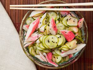 Sunomono especial (com kani)