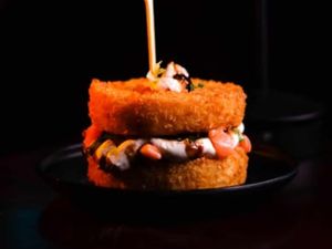 Sushi Burguer - Hamburguer de Salmão