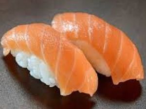 Salmão Sushi - 6 unidades