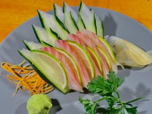 Sashimi   peixe branco   ( 4 Unid.)