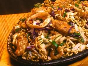 Yakisoba de Frutos do Mar