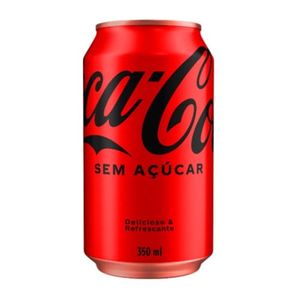 Refrigerante Coca-Cola sem Açúcar 350 Ml