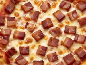 Mini pizza Bacon(pedido mínimo de 50,00 total)