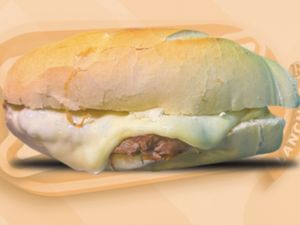 Churrasco com Queijo